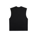 Fearless Raw Edge Cut-Off Tee
