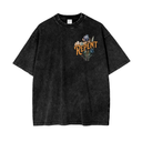 Repent Grunge Flowers Oversize Snow Washed T-Shirt
