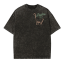 Psalms 23 Vintage Washed Frayed Edge T-Shirt